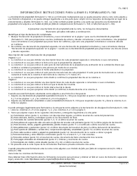 Formulario FL-160 S Declaracion De Propiedad - California (Spanish), Page 4