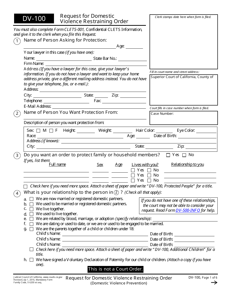 Printable Domestic Violence Forms Printable Forms Free Online
