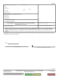 Document preview: Form APP-011 Respondent's Notice Electing to Use an Appendix (Unlimited Civil Case) - California