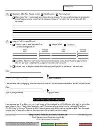 Form CH-620 &quot;Response to Request to Modify/Terminate Civil Harassment Restraining Order&quot; - California, Page 2