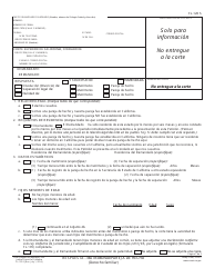 Document preview: Formulario FL-120 S Respuesta - Matrimonio/Pareja De Hecho - California (Spanish)
