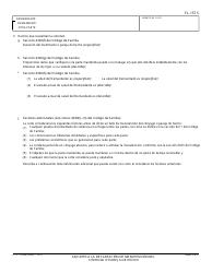 Formulario FL-157 S Adjunto a La Declaracion De Manutencion Del Conyuge O Pareja De Hecho - California (Spanish), Page 4