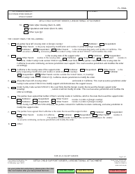 Form FL-590A &quot;Uifsa Child Support Order Jurisdictional Attachment&quot; - California