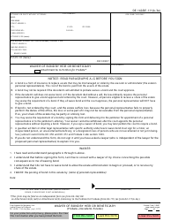 Document preview: Form DE-142 Waiver of Bond by Heir or Beneficiary - California