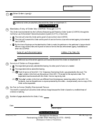Form WV-130 Workplace Violence Restraining Order After Hearing - California, Page 4