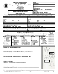Document preview: Form CF.ACC.12 Biopsy/Dermatopathology Submission Form - Alabama