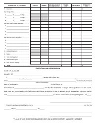 Form ADV: U5-15 Water Company Annual Report - Alabama, Page 2