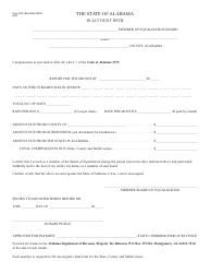 Document preview: Form ADV: BE-8-BALDWIN Board of Equalization of Compensation for Baldwin County - Baldwin County, Alabama