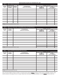Form TOB: T-WHSLE Monthly Report by Resident Wholesale Dealers in Cigarette Products - Alabama, Page 3