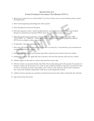 Form B&amp;L: FPST-1 Forest Products Severance Tax Return - Sample - Alabama, Page 2