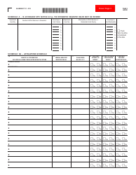 Form ET-1C &quot;Consolidated Financial Institution Excise Tax Return&quot; - Alabama, Page 2