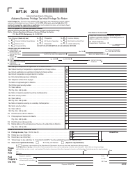 Form BPT-IN Alabama Business Privilege Tax Initial Privilege Tax Return - Alabama