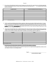 Form A &quot;Form for Annual Report by Labor Organizations or Labor Unions&quot; - Alabama, Page 2