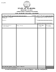 Document preview: Form UC-10-D Wage Transcript for Partial Successors - Alabama