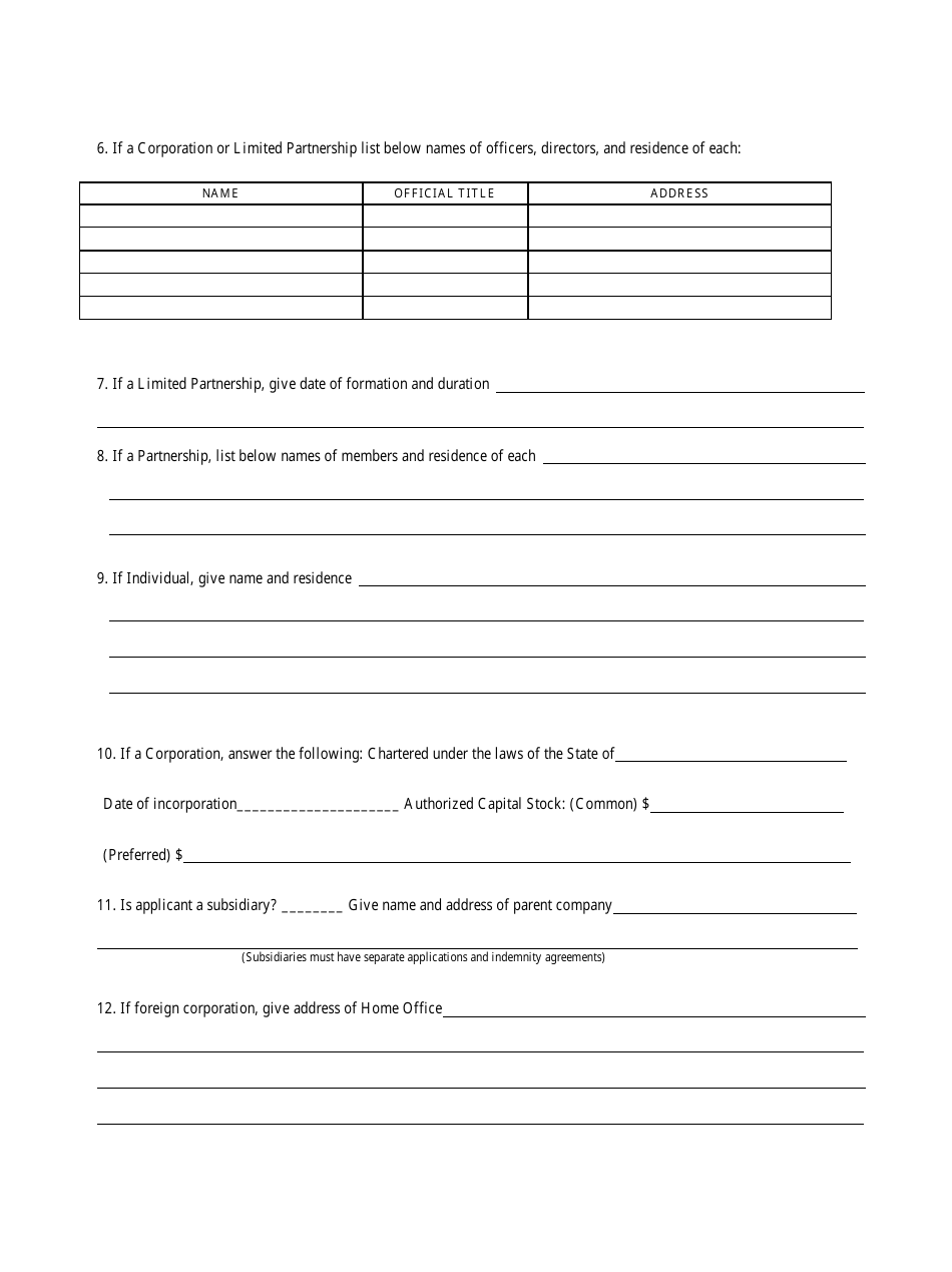 Form WC18 Employers Application for Self Insurance - Alabama, Page 2