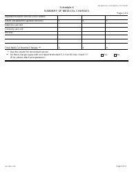 Form DHCS3092 Medi-Cal Supplemental Cost Report Schedules - California, Page 9