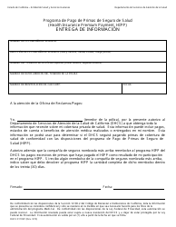 Document preview: Formulario DHCS9119SP Programa De Pago De Primas De Seguro De Salud - California (Spanish)