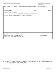 Form DHCS6238 Request to Amend Protected Health Information - California, Page 3