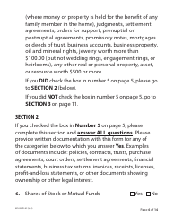 Form MC604 IPS AF Additional Income and Property Information Needed for Medi-Cal - California, Page 6