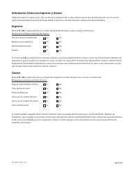 Formulario MC604 IPS SPA Informacion Adicional Necesaria Sobre Ingresos Y Bienes Para Medi-Cal - California (Spanish), Page 2