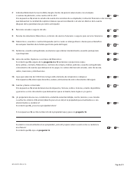 Formulario MC604 IPS SPA Informacion Adicional Necesaria Sobre Ingresos Y Bienes Para Medi-Cal - California (Spanish), Page 4
