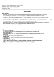 Form CEM-2023 &quot;Stormwater Training Record&quot; - California, Page 3