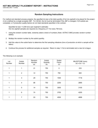 Form CEM-3502 &quot;Hot Mix Asphalt Placement Report&quot; - California, Page 4