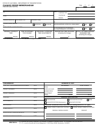 Form CEM-4900 Download Fillable PDF or Fill Online Change Order ...