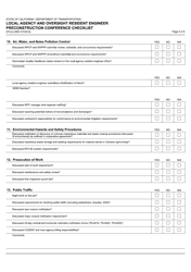 Form OFG-2 &quot;Local Agency and Oversight Resident Engineer Preconstruction Conference Checklist&quot; - California, Page 3