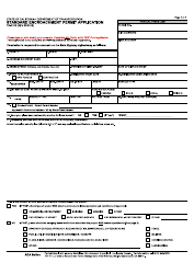 Document preview: Form TR-0100 Standard Encroachment Permit Application - California