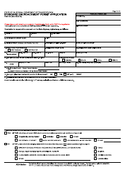 Form TR-0100 Standard Encroachment Permit Application - California