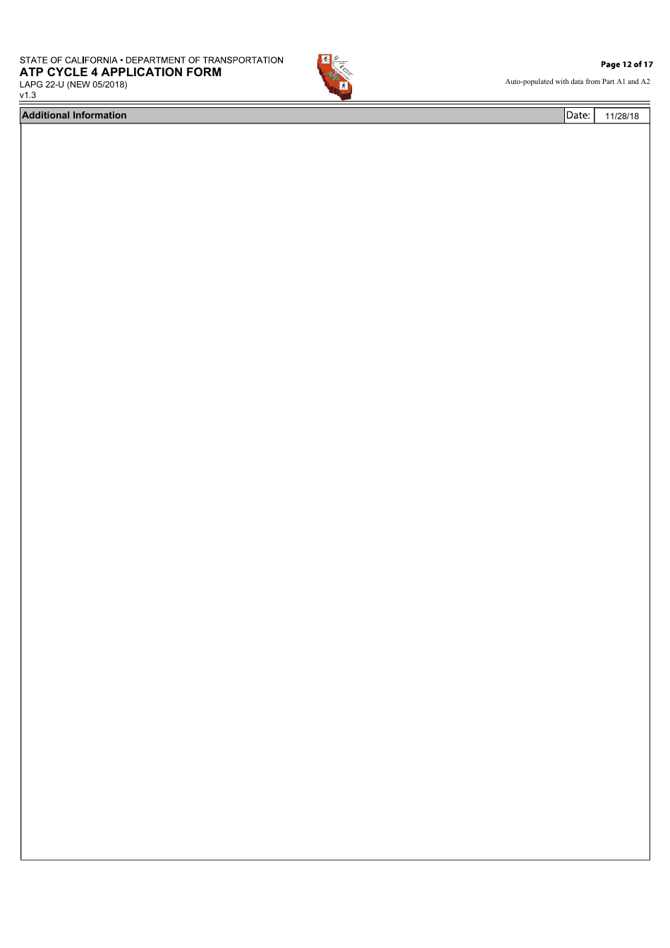 Form LAPG22-U ATP Cycle 4 Application Form - California, Page 12