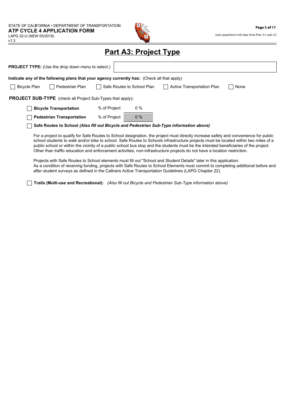 Form LAPG22-U ATP Cycle 4 Application Form - California, Page 5