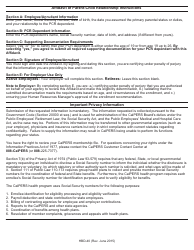 Form HBD-40 Affidavit of Parent-Child Relationship - California, Page 3