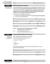 Form PERS01M0396 DMC &quot;Election of Optional Membership - California National Guard Member&quot; - California, Page 2