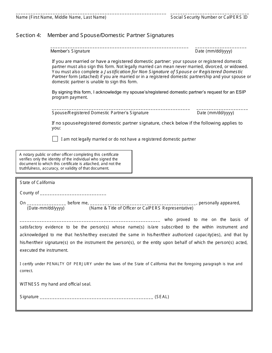 Distribution of Judges Retirement System (Jrs) Extended Service Incentive Program (Esip) Required Minimum Distribution (Rmd) Form - California, Page 3