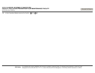 Form MTCE-0040 Facility Pollution Prevention Plan Maintenance Facility - California, Page 4