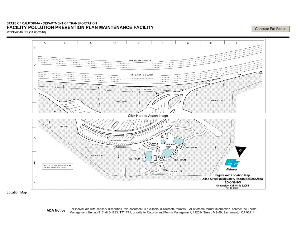Form MTCE-0040 Facility Pollution Prevention Plan Maintenance Facility - California, Page 7