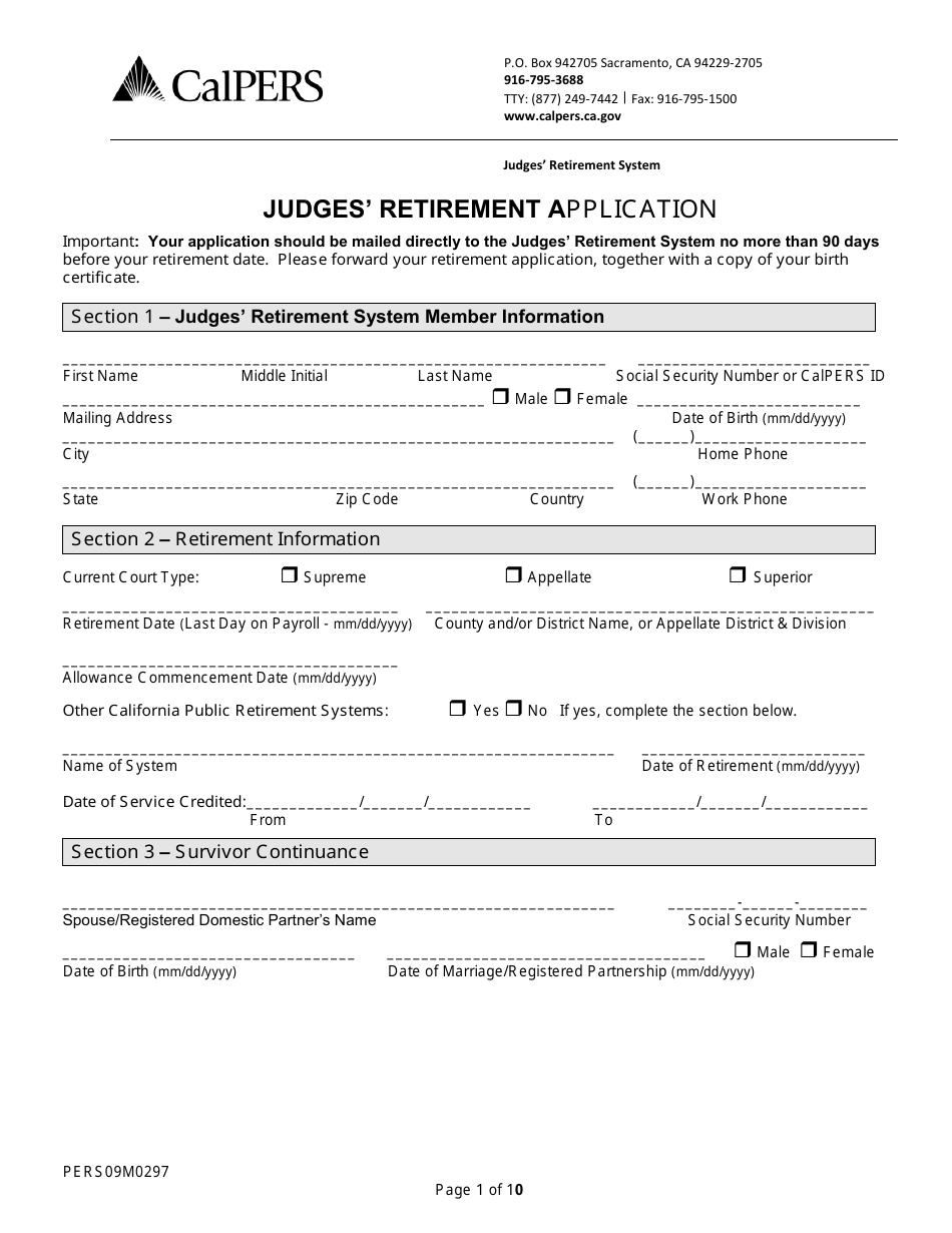 Form Pers09m0297 Fill Out Sign Online And Download Printable Pdf 3681