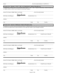 Form PERS09M0297 &quot;Judges' Service Retirement Application&quot; - California, Page 3