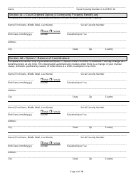 Form PERS09M0297 &quot;Judges' Service Retirement Application&quot; - California, Page 4