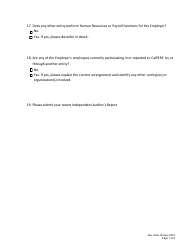 &quot;Public Agency Applicant Questionnaire&quot; - California, Page 7