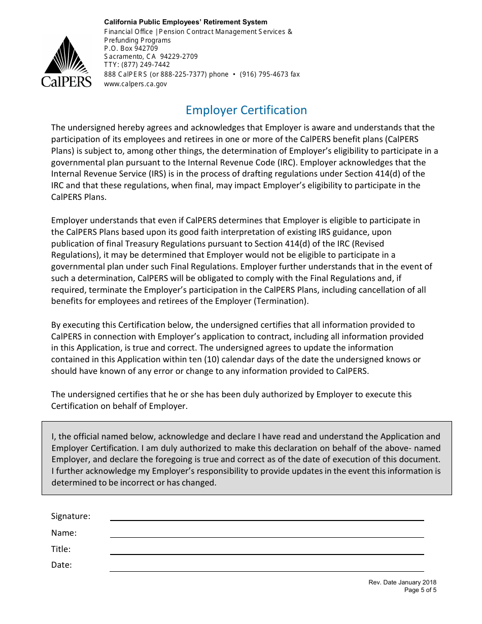 School Applicant Questionnaire Form - California, Page 5