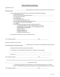 Citizenship/Immigration Status Verification Form - &quot;affidavit&quot; - Farm Products Program - Colorado, Page 2