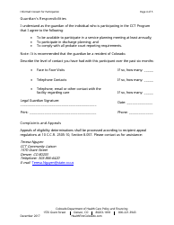 &quot;Informed Consent for Participation Form&quot; - Colorado, Page 4