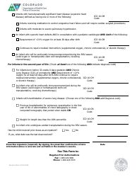 &quot;Synagis Pharmacy Prior Authorization Form&quot; - Colorado, Page 2