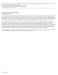 Formulario MED-178 Forma Del Consentimiento De La Esterilizacion De Health First Colorado - Colorado (Spanish), Page 2