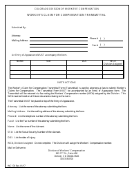 Form WC174 &quot;Worker's Claim for Compensation Transmittal&quot; - Colorado