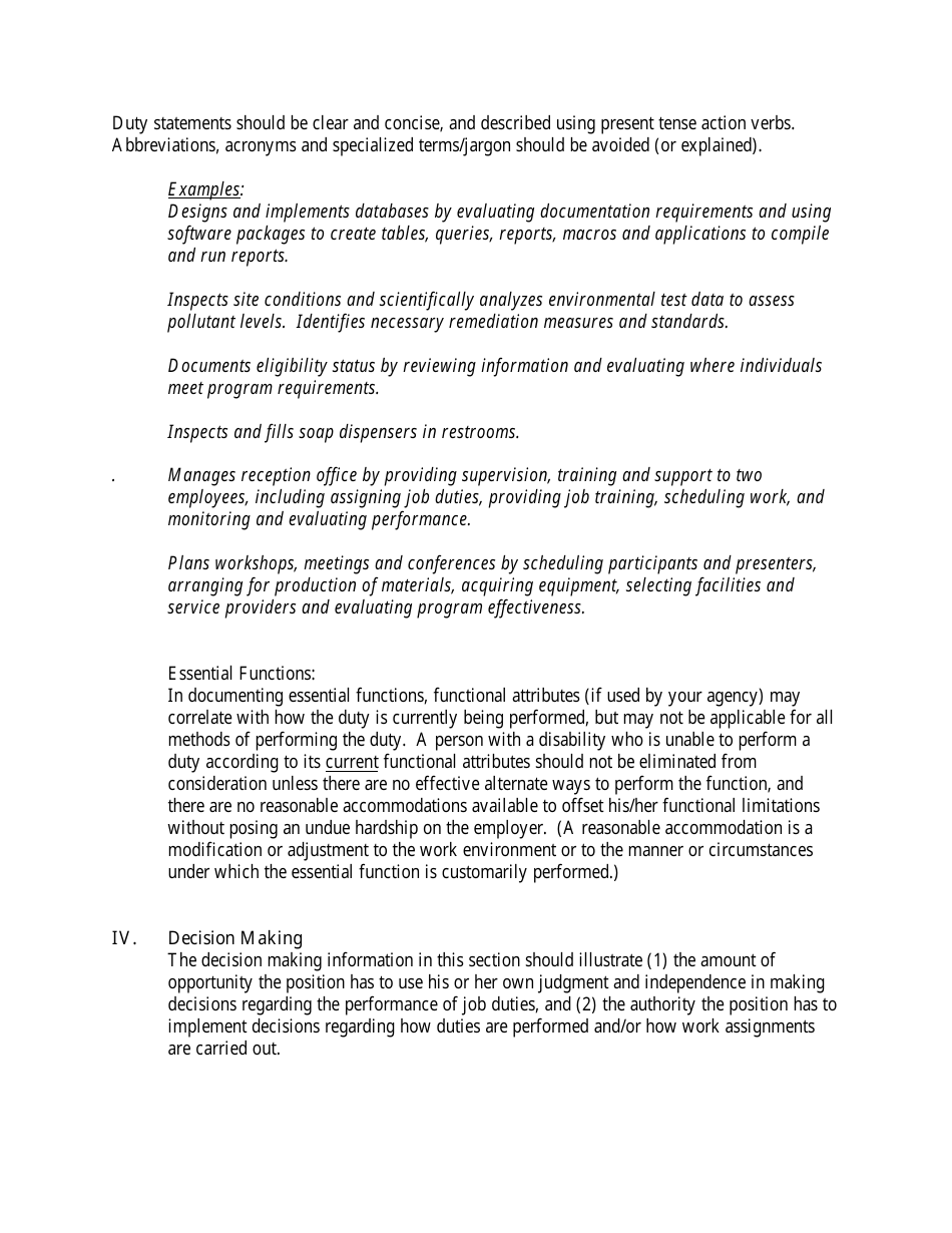 Colorado Position Description Questionnaire (Pdq) Instructions - Fill ...