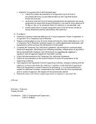 &quot;Temporary Pay Individual Agreement&quot; - Colorado, Page 2